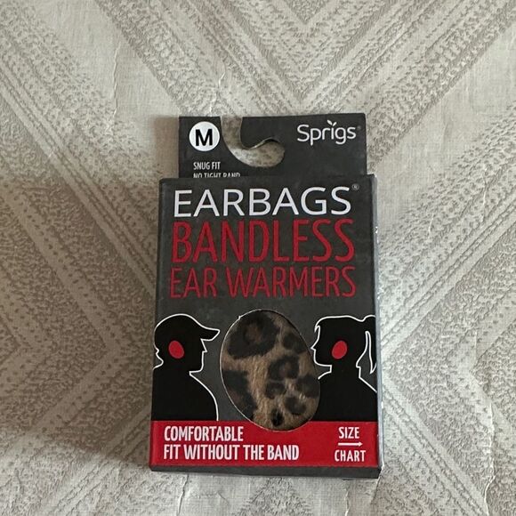 Sprigs Accessories - Sprigs Leopard Medium Earbags Bandless Ear Warmers